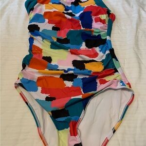 Vibrant Multicolor Women's One Piece Swimsuit